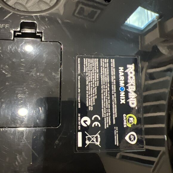 Rock Band Harmonix NWGTS2 Fender Stratocaster Guitar Wii Nintendo XBOX No Dongle - Picture 7 of 7